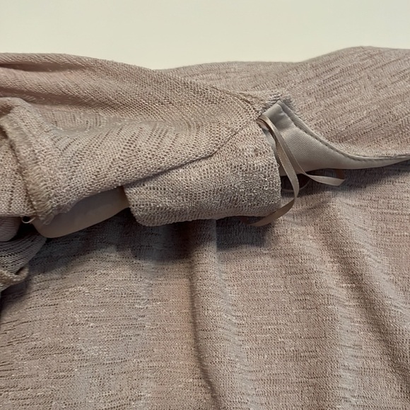 NWT R&M Richards Beige Jacket Mock Dress Size 14 - Picture 6 of 11